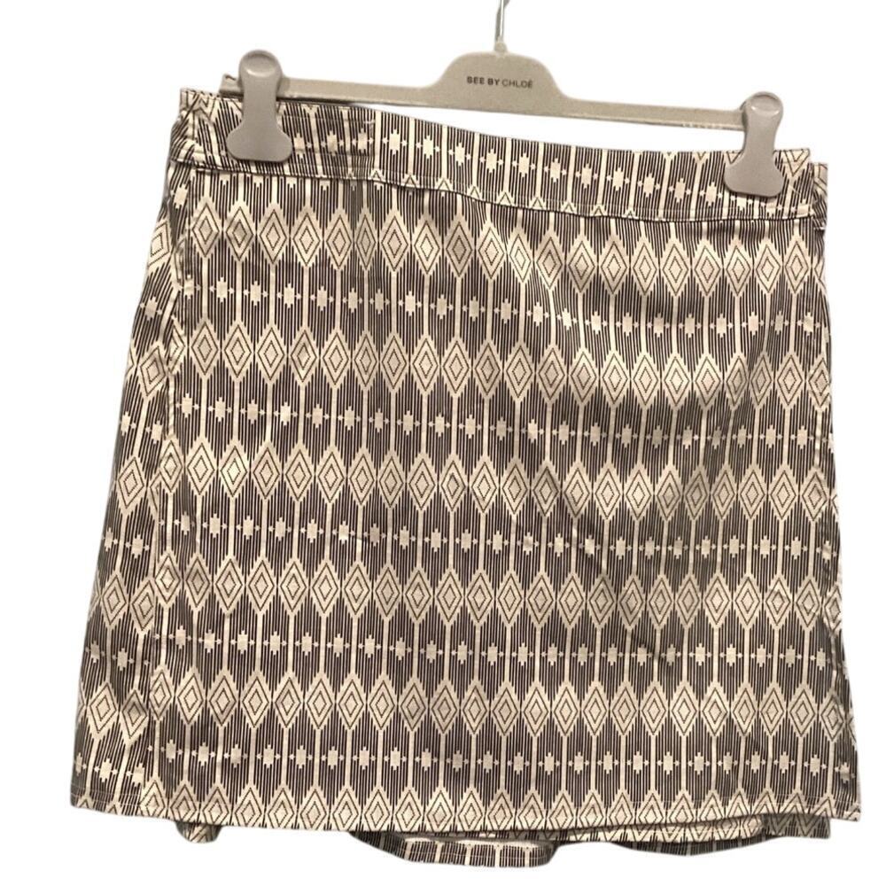 Ripskirt Hawaii Womens Length 2 Adjustable Wrap Skirt Size‎ L Black Tropical Sea
